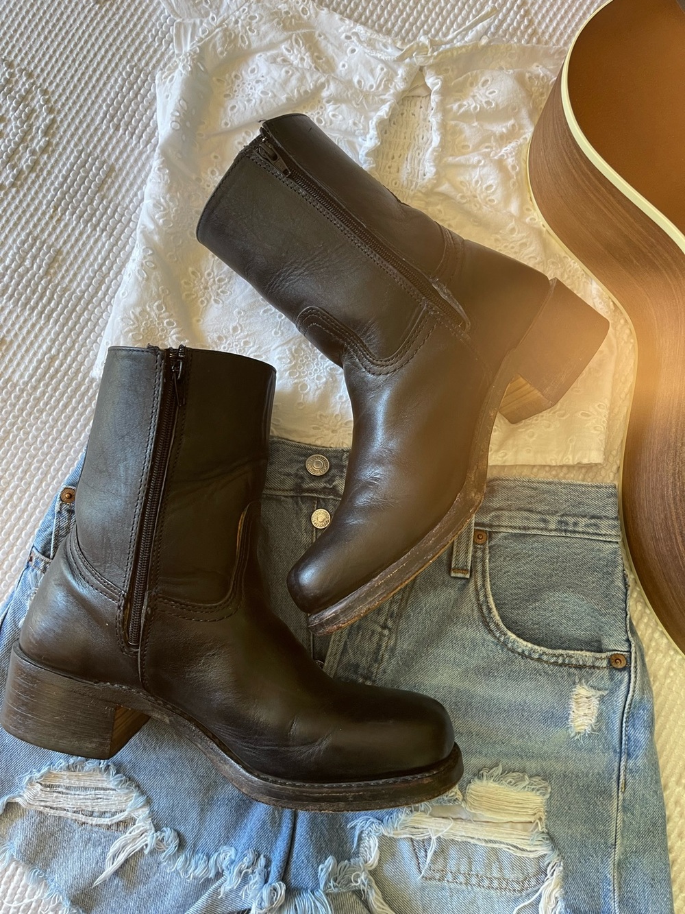 FRYE | Short Campus Boots 10L - Picture 7 of 8